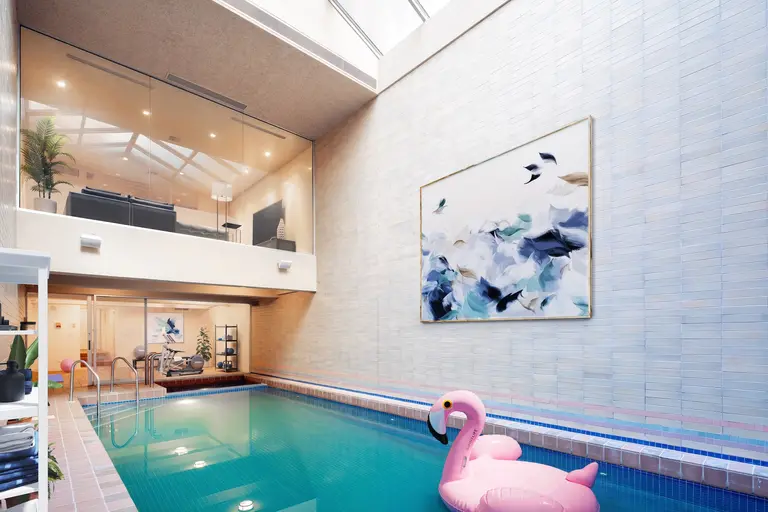 For $12.5M, this Upper East Side townhouse comes with a 40-foot pool and a two-car garage