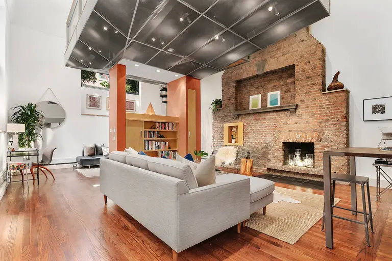 This $1.5M condo is a study in modern architecture tucked into a historic Village townhouse