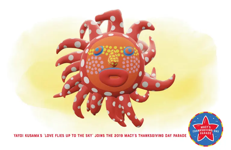 Yayoi Kusama’s ‘Love Flies Up to the Sky’ balloon to join Macy’s Thanksgiving Day Parade