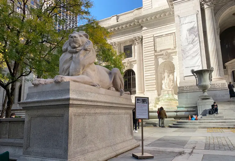 New York Public Library’s iconic lions are back on guard and better than ever