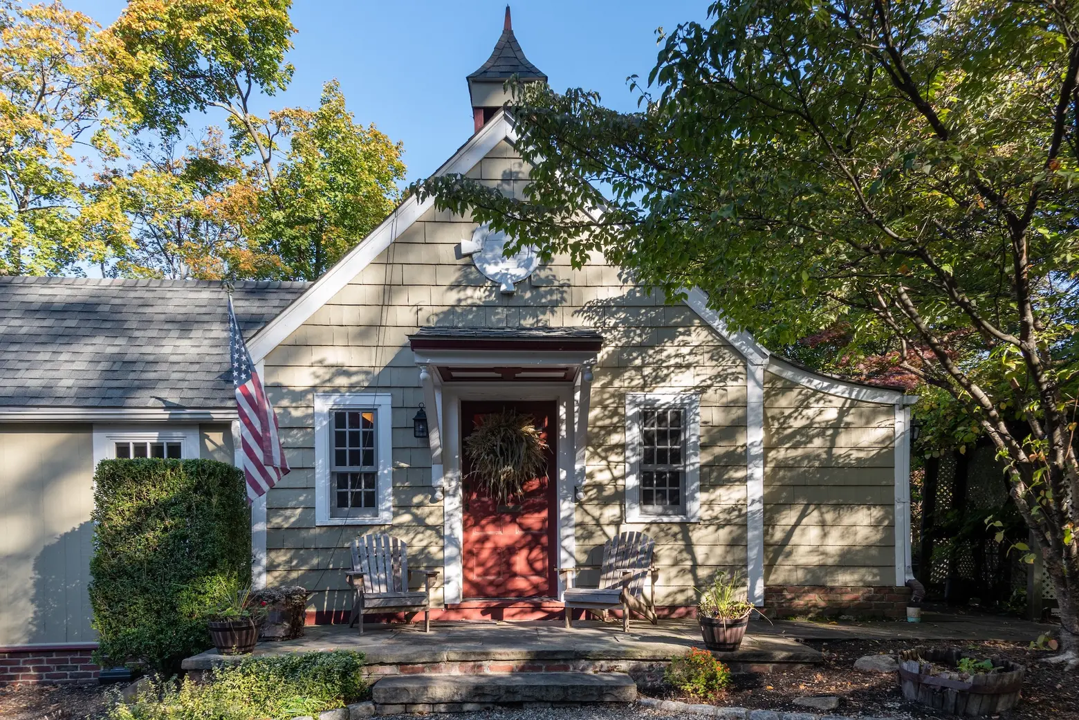 This $950K Westchester home is part schoolhouse, part general store, part carriage house
