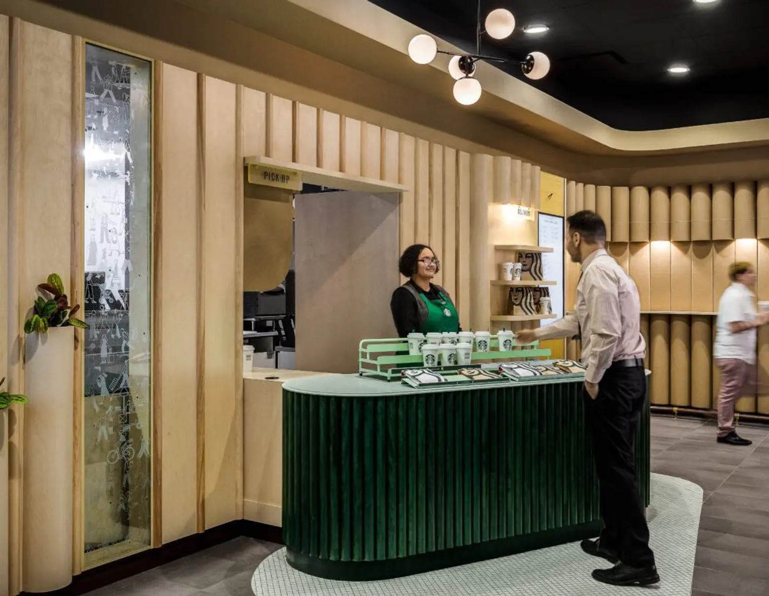 Starbucks opens its first pickup-only store in Midtown