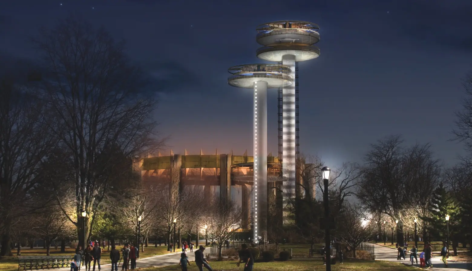 NYC Parks breaks ground on $24M project to restore Philip Johnson’s 1964 World’s Fair Pavilion