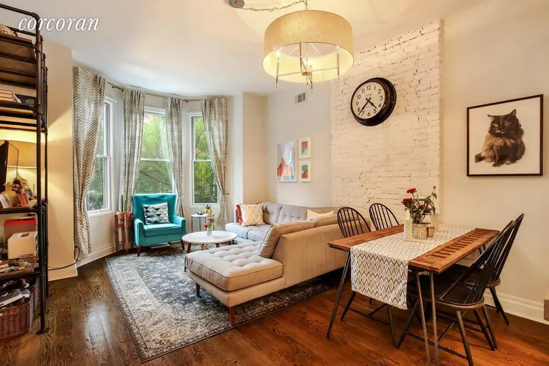 Prime Park Slope duplex with a lovely private garden asks $6,500/month