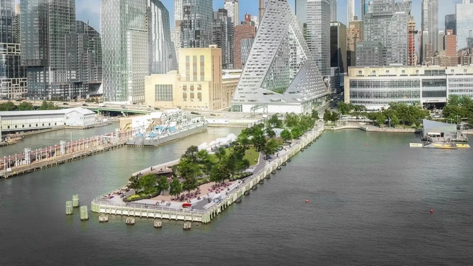 Get a new look at Hudson River Park’s Pier 97 after $38M revamp