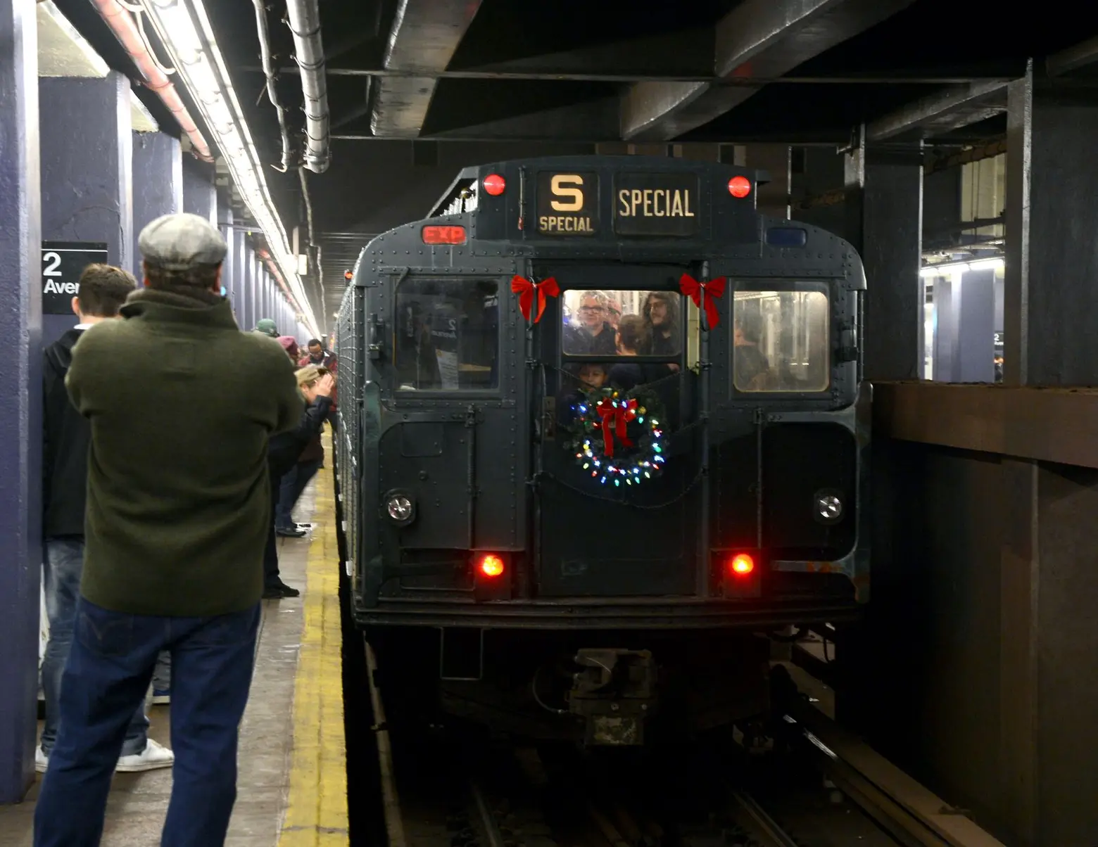 Every Sunday during the holidays, ride a vintage 1930s subway around NYC