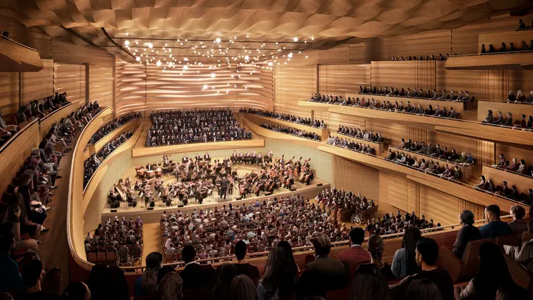 Design unveiled for New York Philharmonic’s $550M revamped concert hall