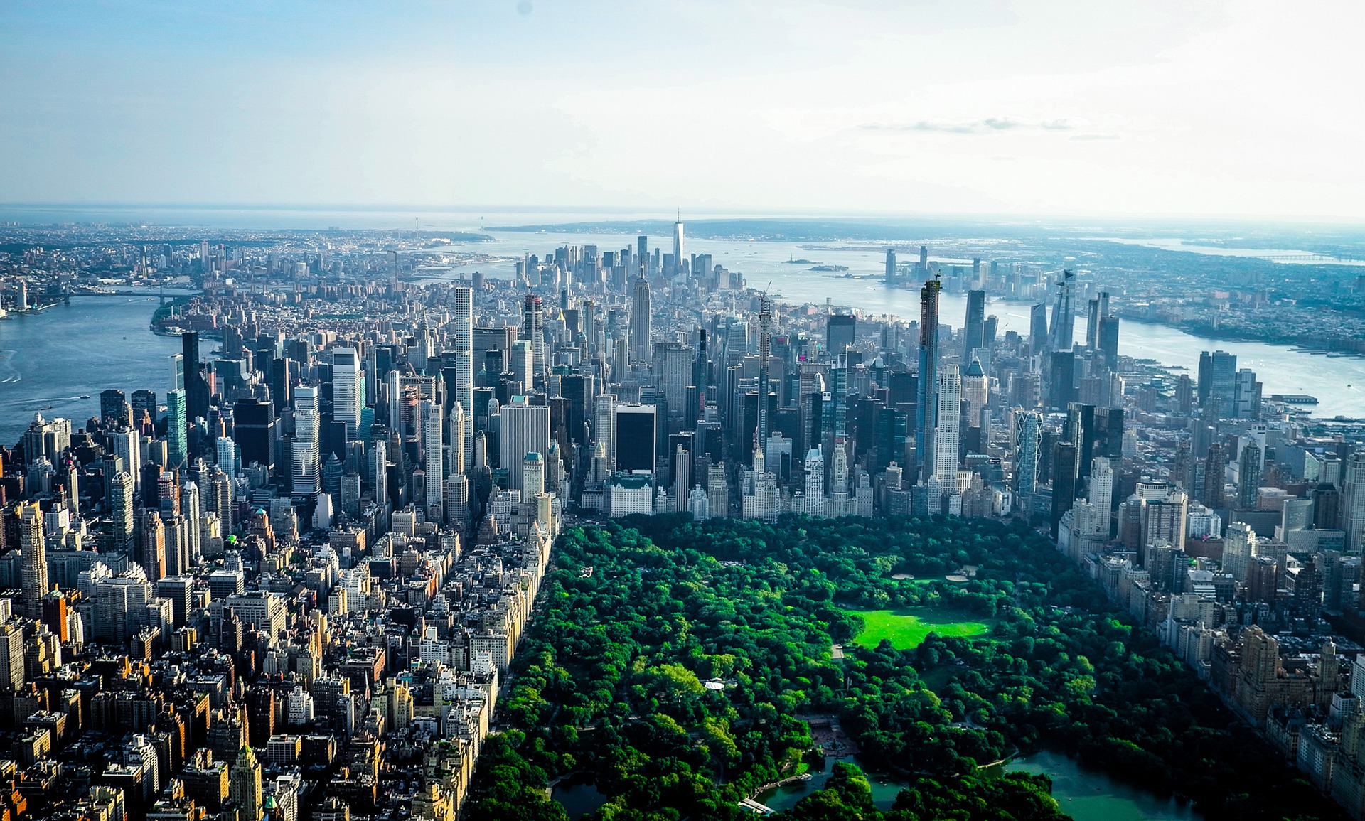 NYC skyline, Central Park skyline, Billionaires' Row
