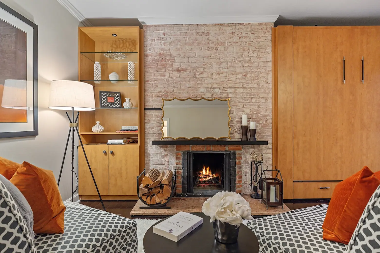 St. Mark’s studio with a working fireplace is a cozy little slice of East Village life for $475K