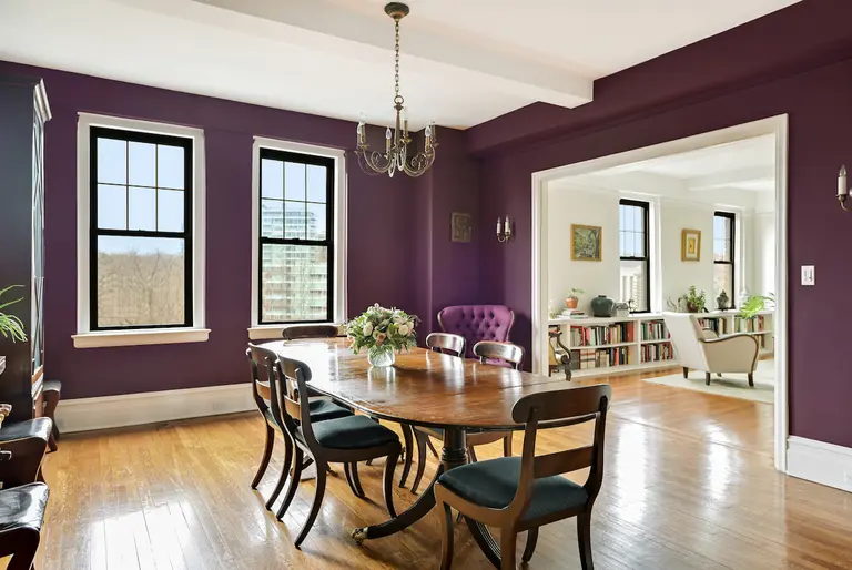 For $2.4M, a townhouse-sized classic seven overlooking Prospect Park