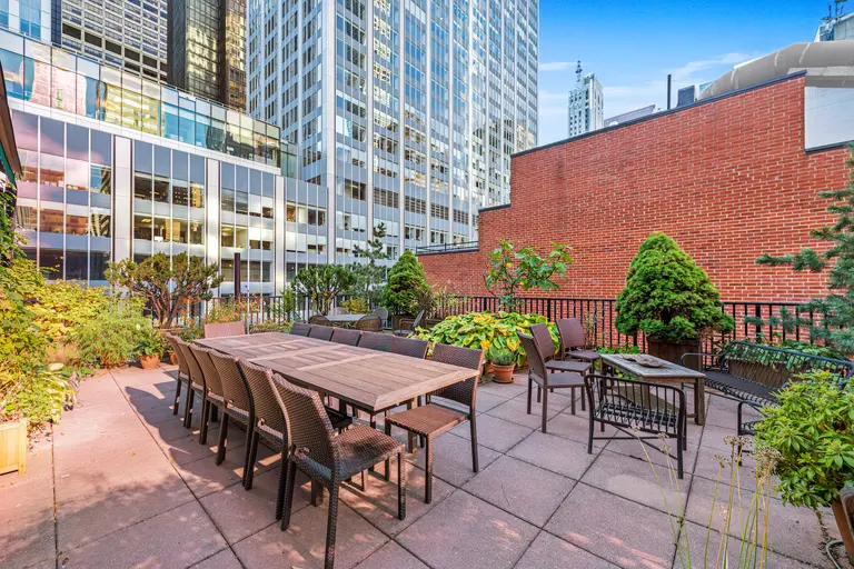 For $1.9M, this spacious Midtown East condo has two bedrooms and a huge roof terrace