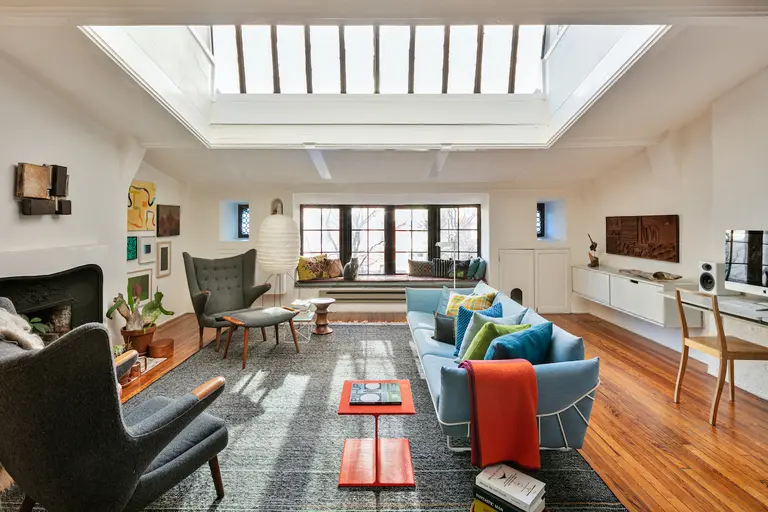$7,200/month Village loft with a rooftop ‘cabin’ was once home to John Barrymore