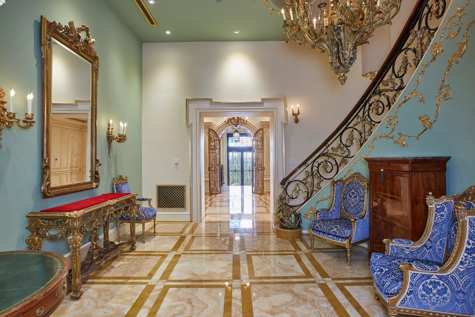 Luxurious Upper East Side mansion with a pool, movie theatre, and library is back for $79M