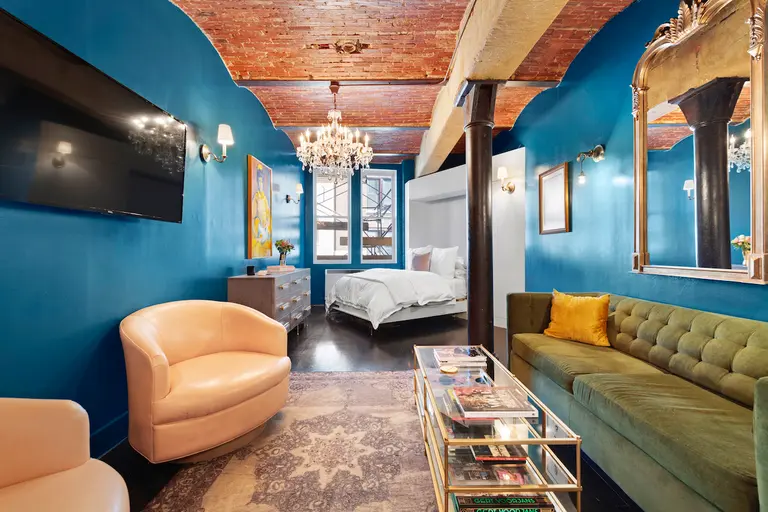 This $700K West Village loft is a compact, colorful co-op