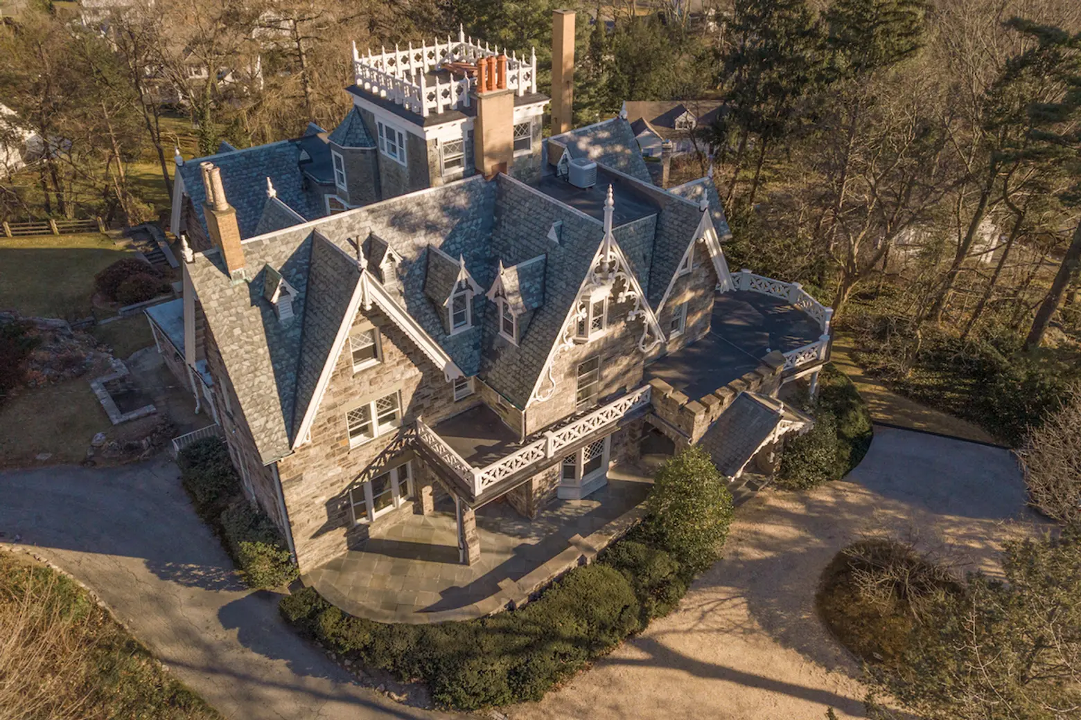 50 crows nest road, cool listings, westchester, bronxville, mansions, gothic revival