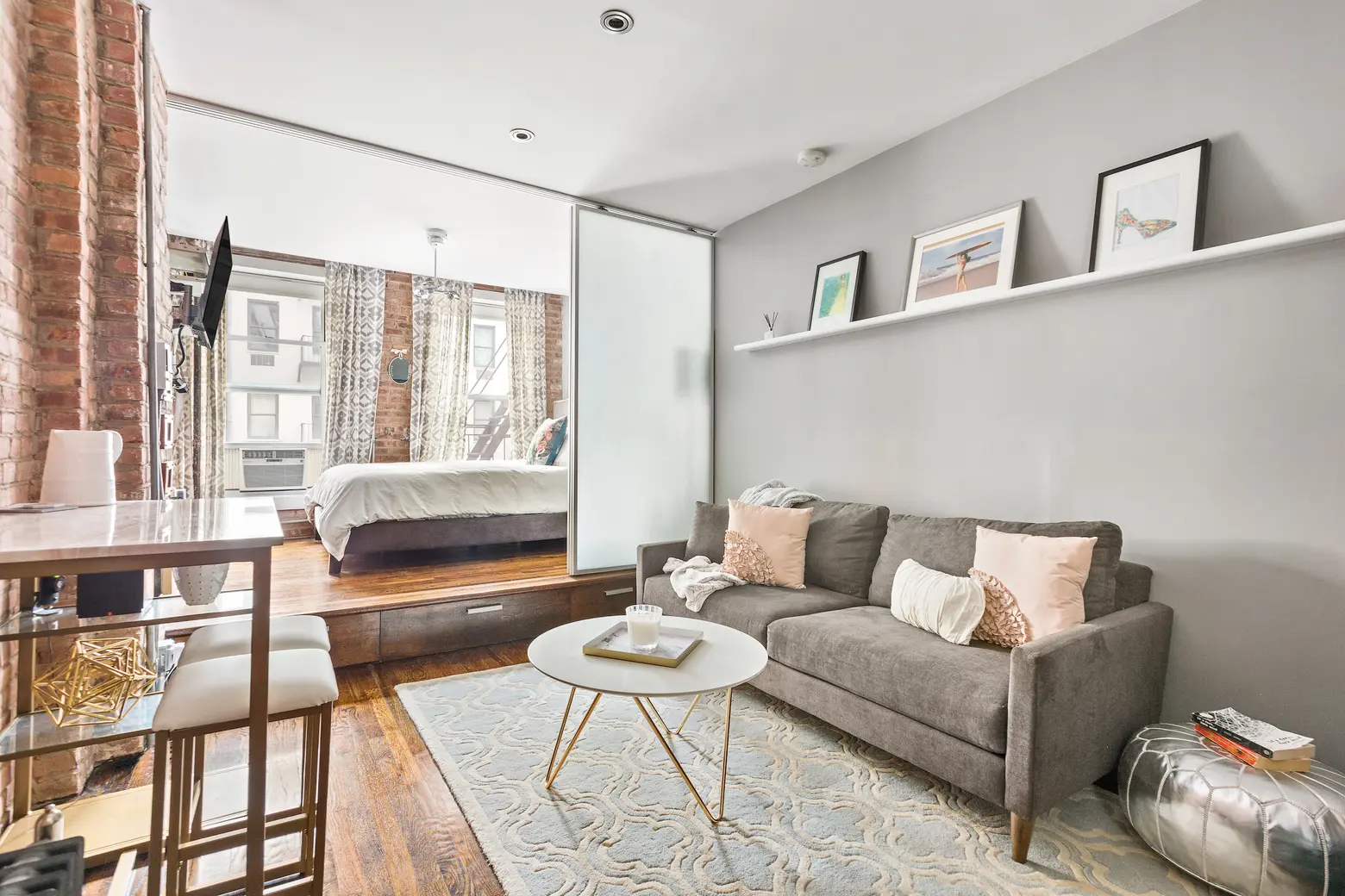 $525K East Village studio features lots of storage and a hidden solution for overnight guests