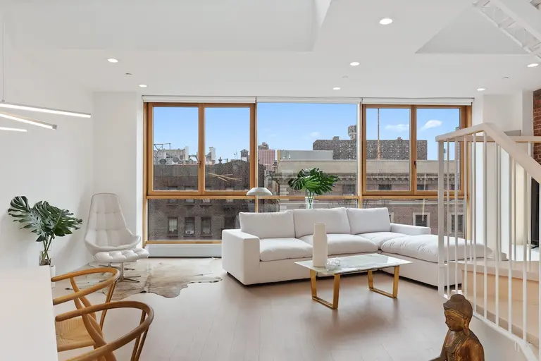 This $1.9M Harlem penthouse comes with a ground-floor studio, a roof terrace, and lofty aspirations