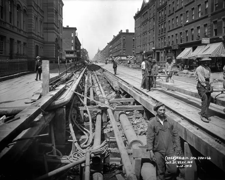 Fascinating photos show the 20th-century construction of NYC’s subway system