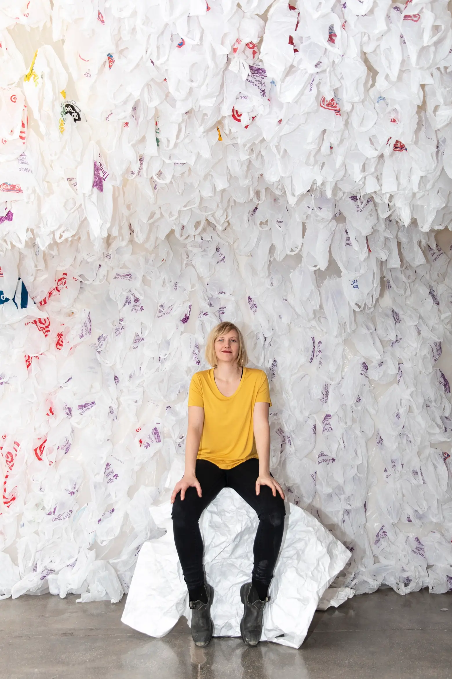 Plastic Bags, Bag Ban, Times Square Arts Alliance, Robin Frohardt, The Plastic Bag Store