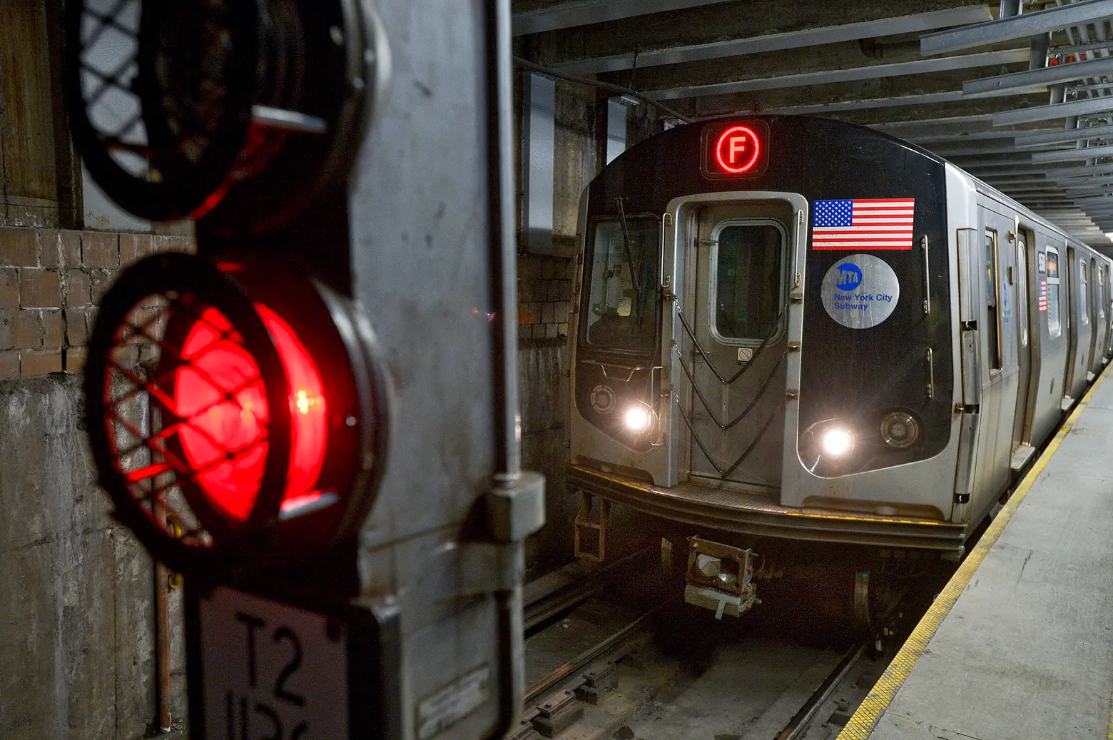 The F train will shut down on nights and weekends for the next 8 months