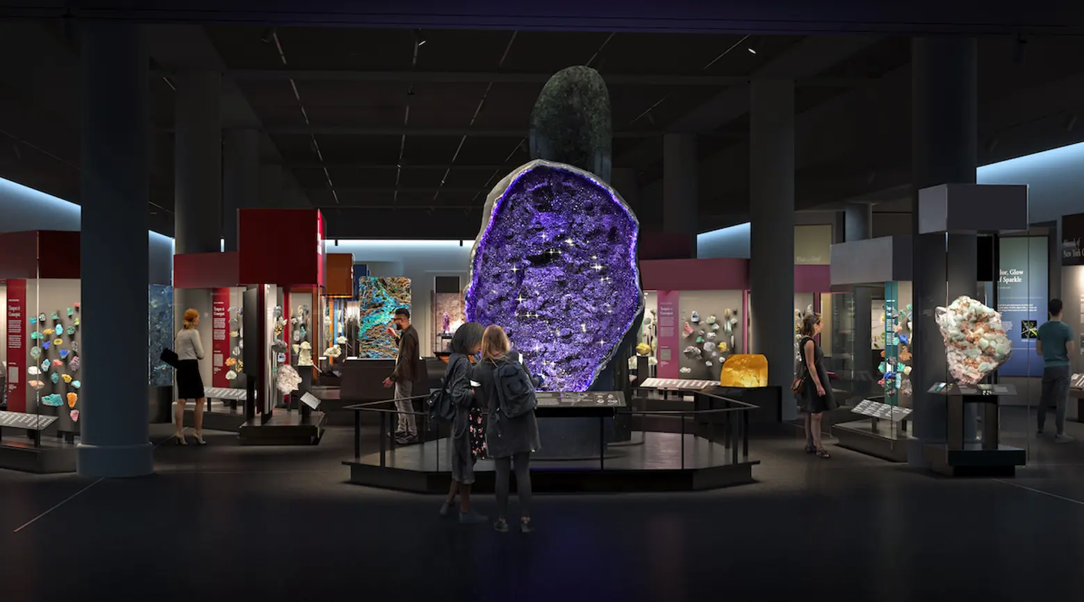 Museum of Natural History’s new Halls of Gems and Minerals will open this fall