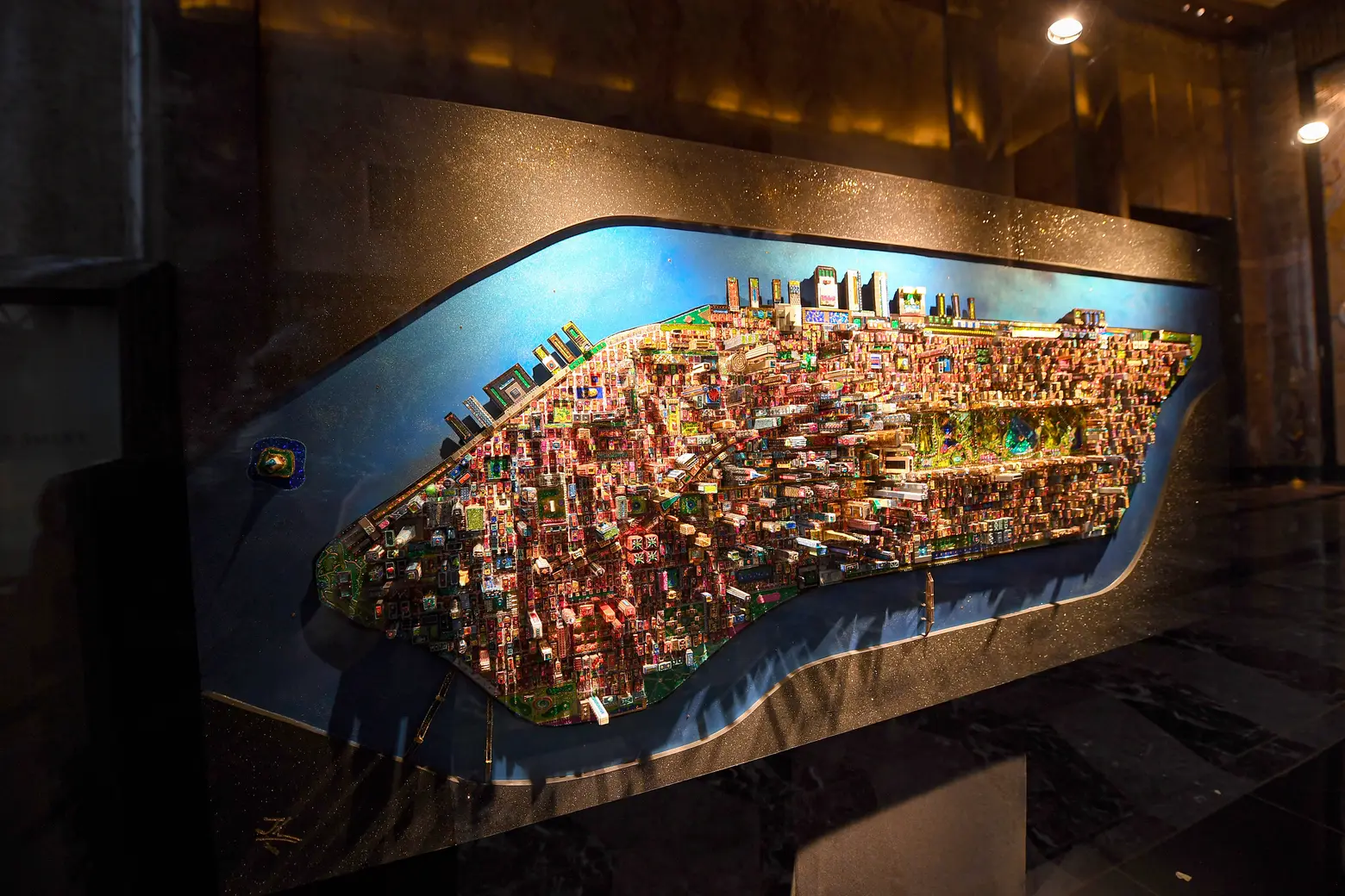 This incredibly detailed 3D replica of Manhattan took 1,000 hours to complete
