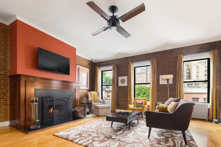 $1.97M Central Park West penthouse is rich in color, architecture, and private outdoor space