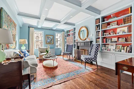 Rich colors and a classic reno define this $2.9M Upper East Side co-op ...