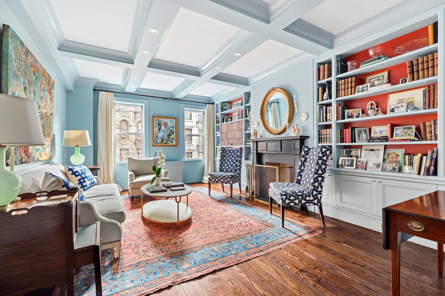 Rich colors and a classic reno define this $2.9M Upper East Side co-op