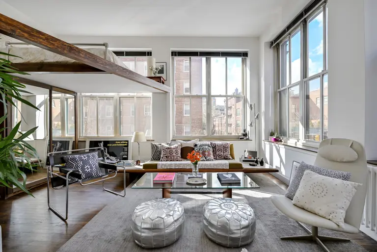 19 windows and a bohemian vibe make this $1.8M West Village loft a keeper