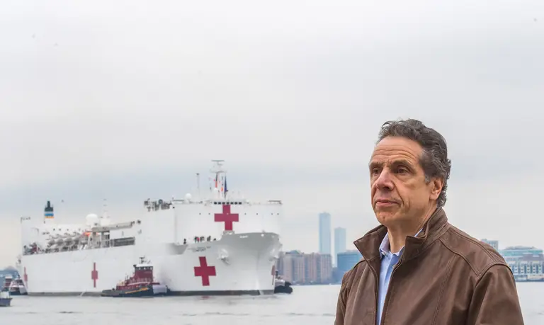 To relieve NYC hospitals, USNS Comfort hospital ship becomes COVID center