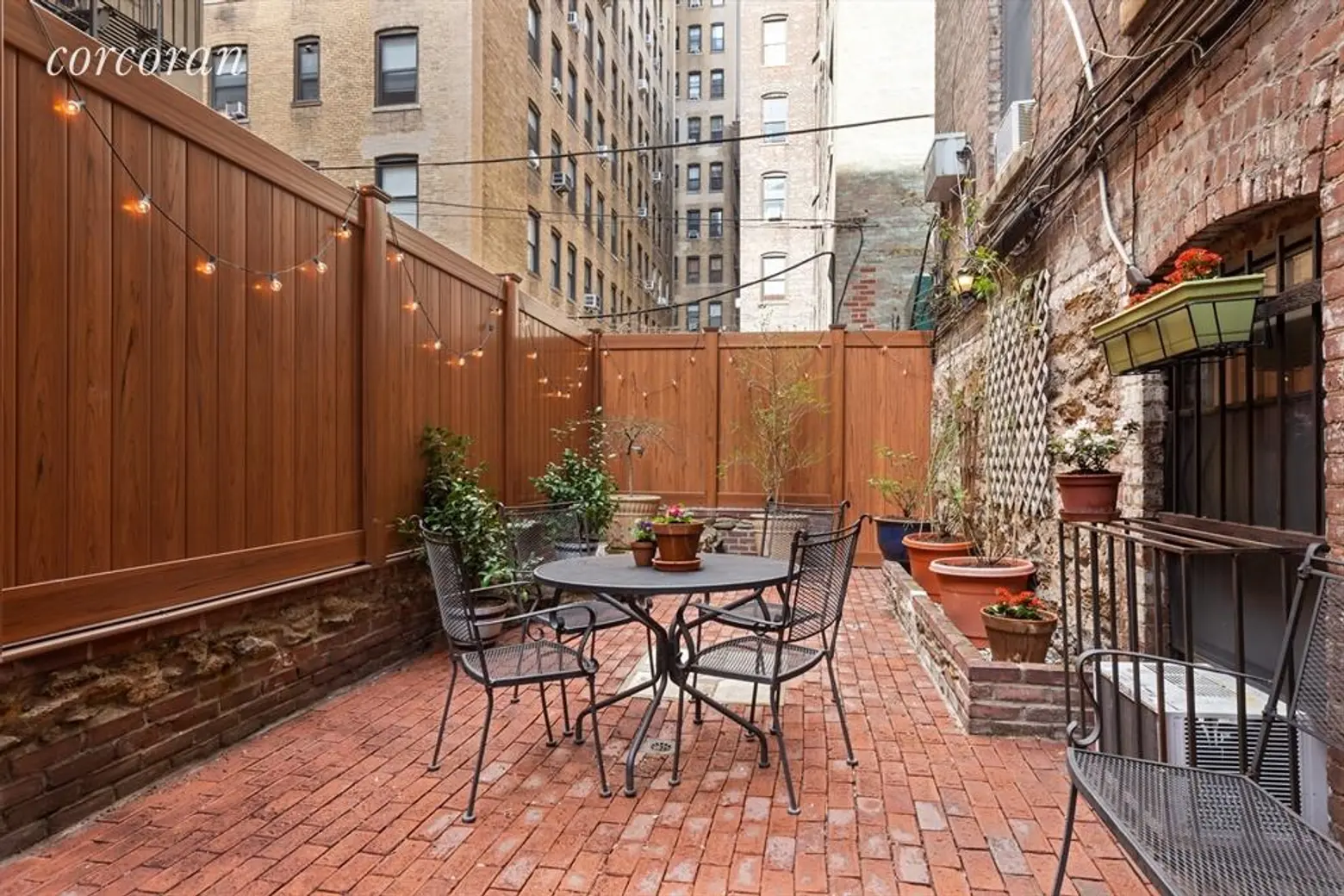 $1.35M Upper West Side co-op has two floors and a sunny private garden