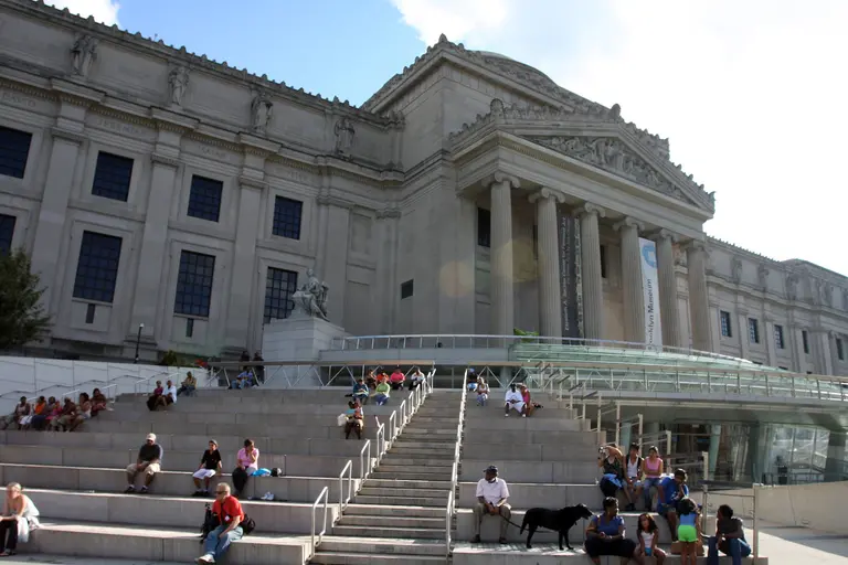 The Brooklyn Museum transforms into a pop-up food bank this week