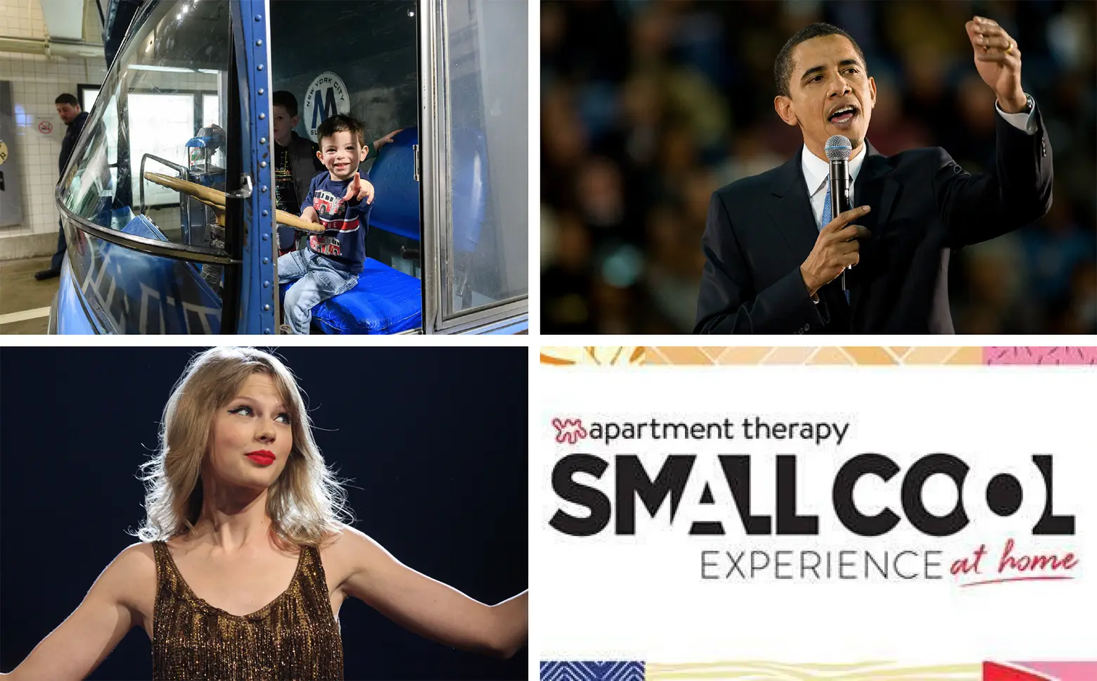 13 virtual things to do this weekend: Small-space design, Obama, Taylor Swift, and more