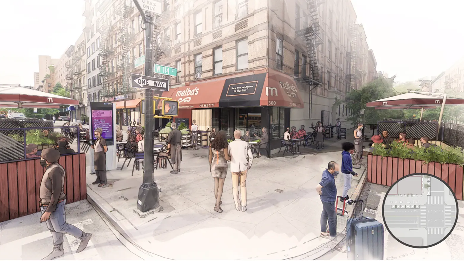 David Rockwell designs template for outdoor dining in NYC