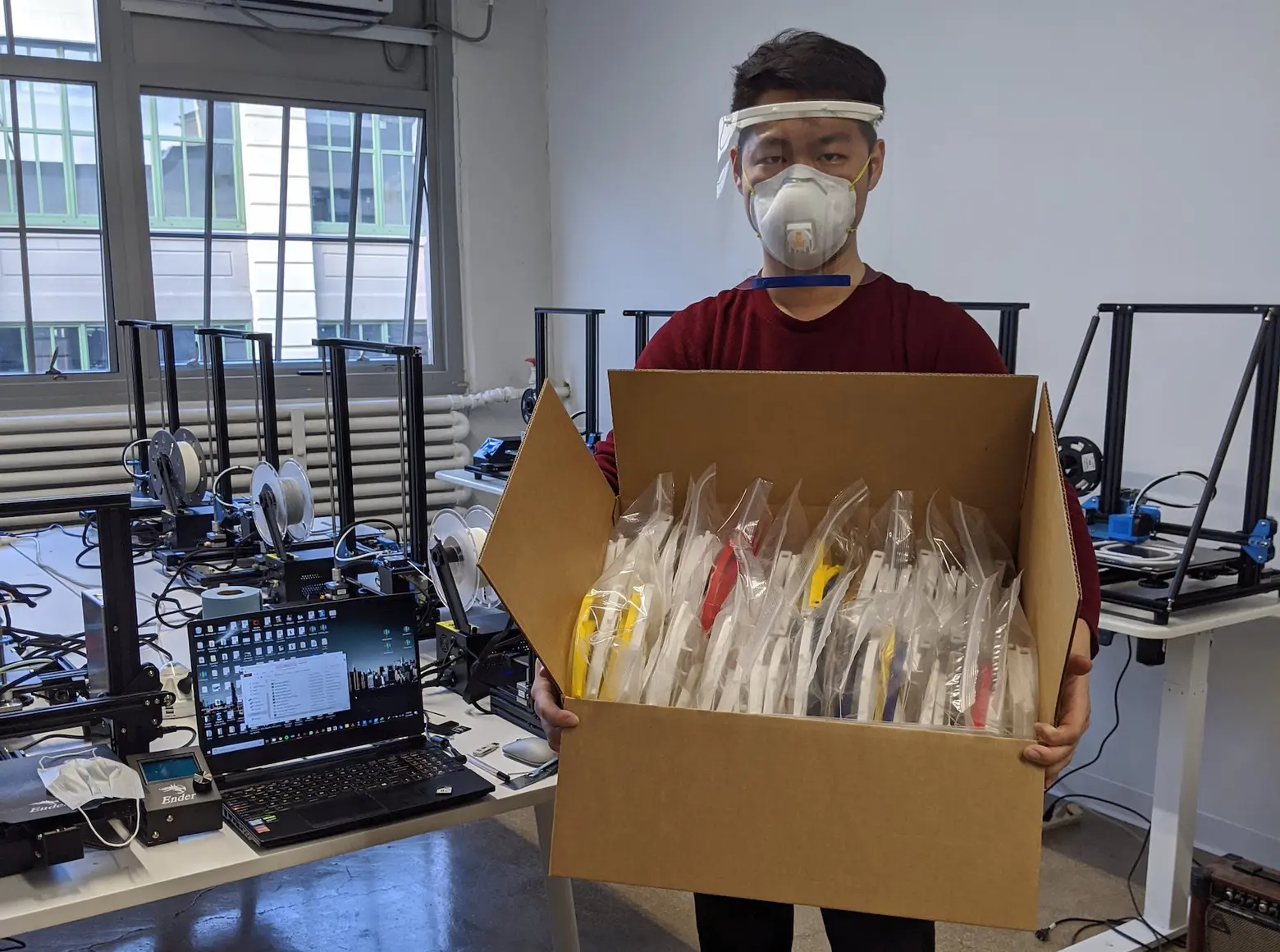 Meet iMakr, the Brooklyn 3D-printer that’s made 5,000 face shields for NYC’s healthcare workers