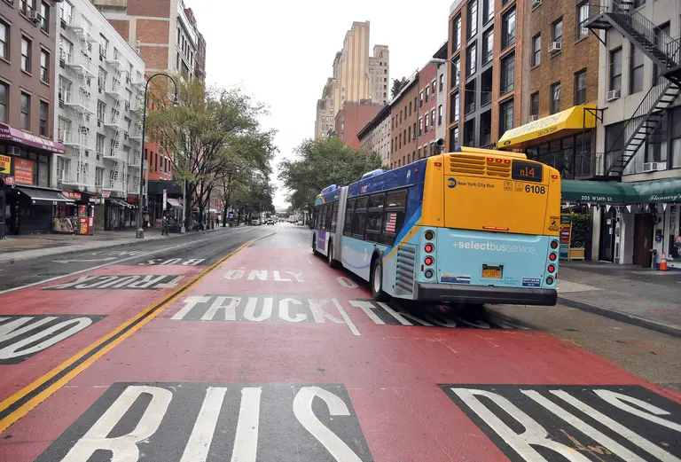 NYC makes 14th Street busway permanent, adds five more car-free routes