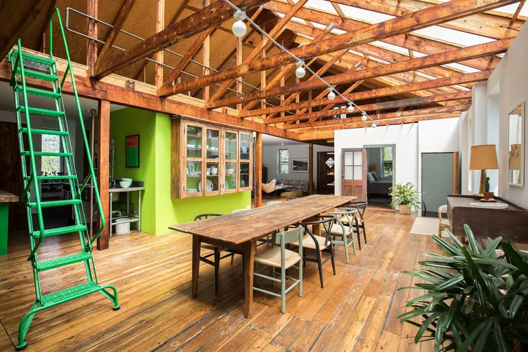 Funky North Fork loft with a greenhouse roof and attached cottage asks $1.3M