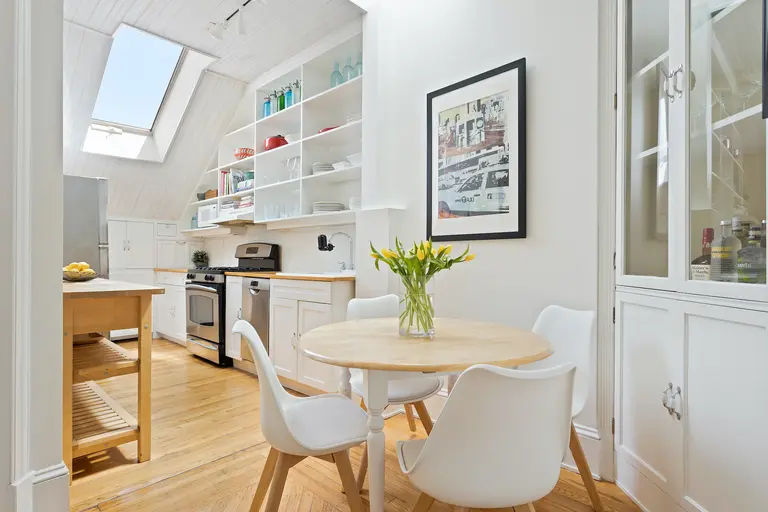 For $1.1M, a cottage-like Park Slope co-op with a roof deck