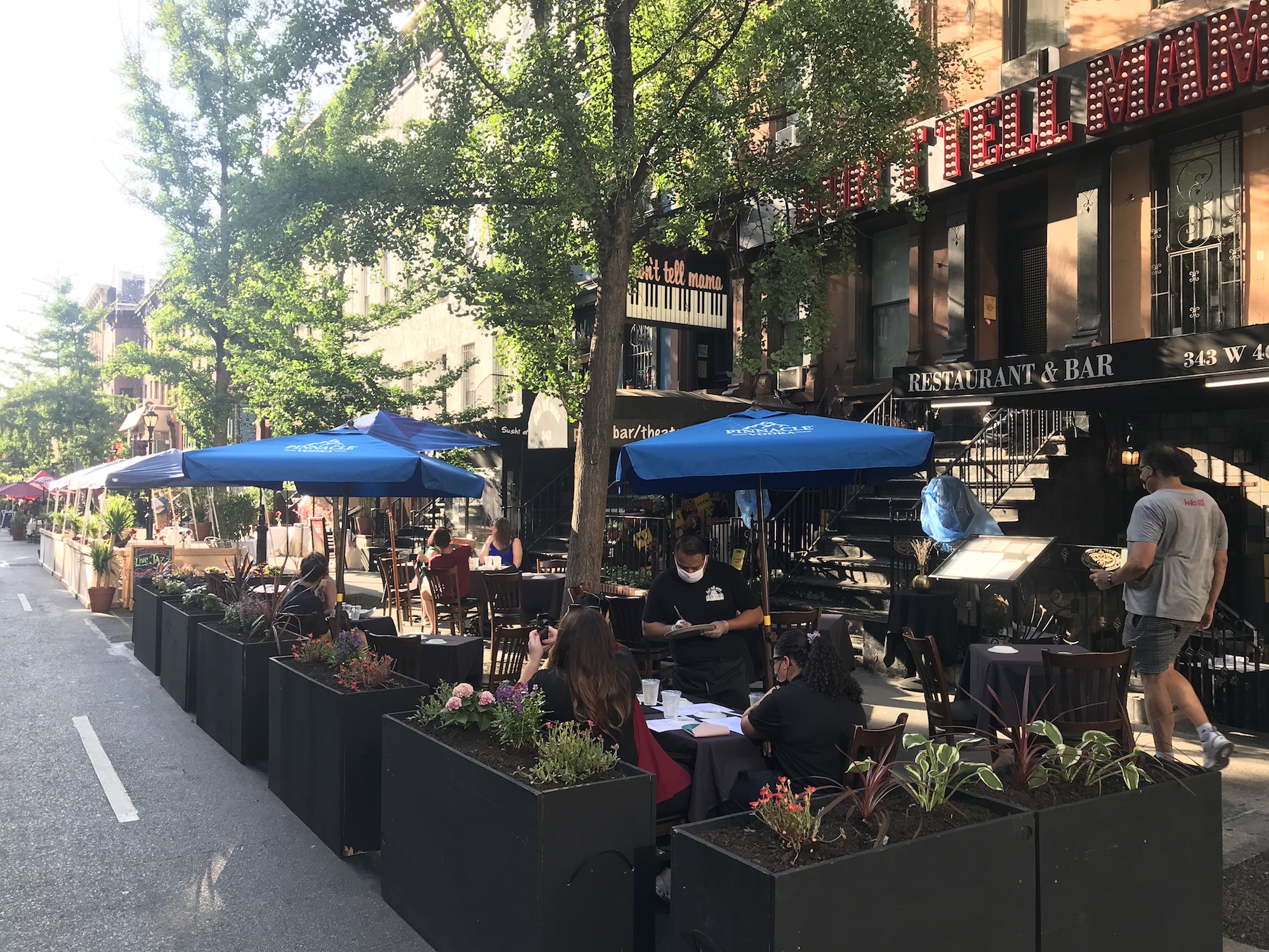 Outdoor dining near times square new arrivals