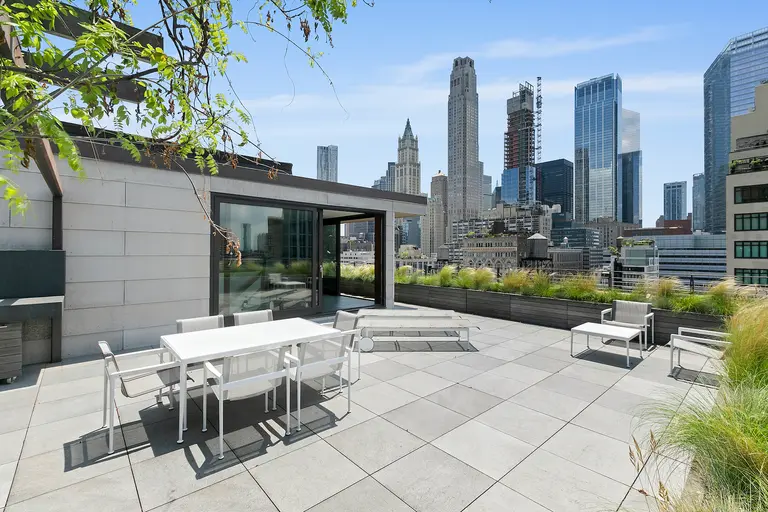 $17.5M Tribeca penthouse has a 1,000-bottle wine room and a terrace bigger than most apartments