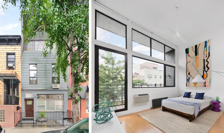 For $3M, this Williamsburg townhouse was designed as an airy artist’s home