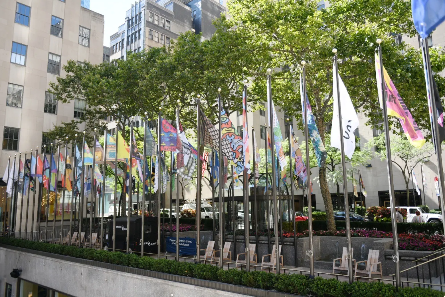 See the 193 new Rockefeller Center flags designed by the public