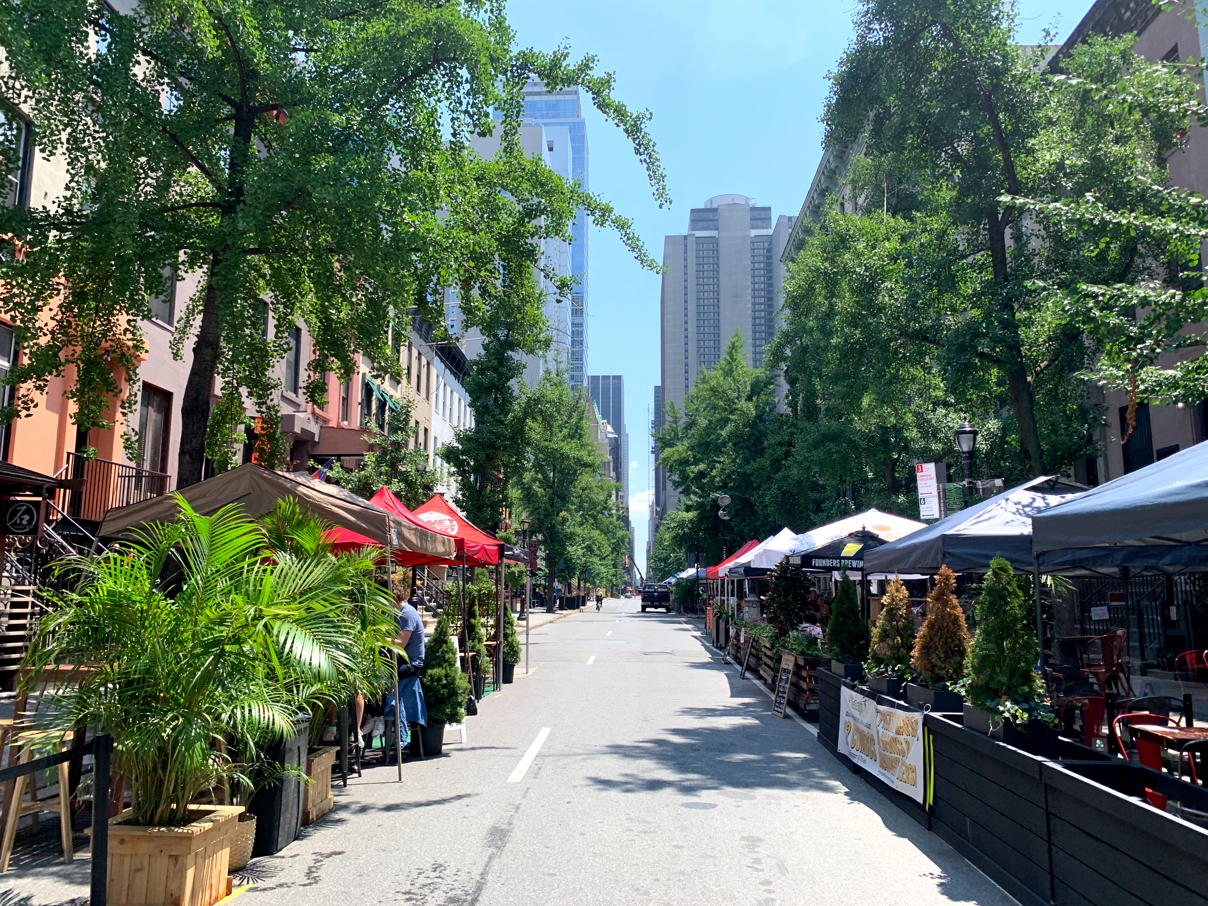 Outdoor dining upper online west side