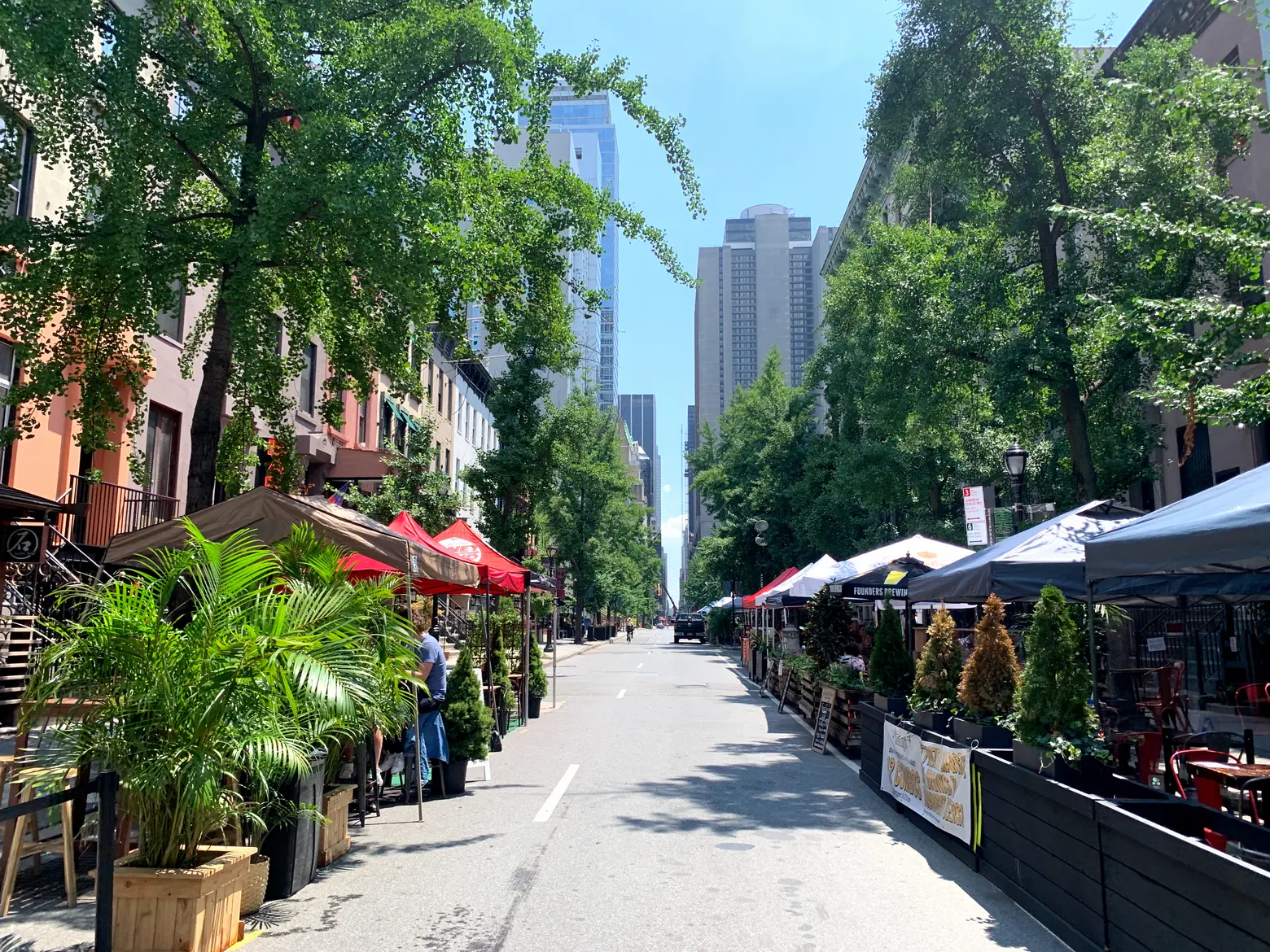 NYC’s latest set of outdoor dining open streets includes 13 blocks on the Upper West Side