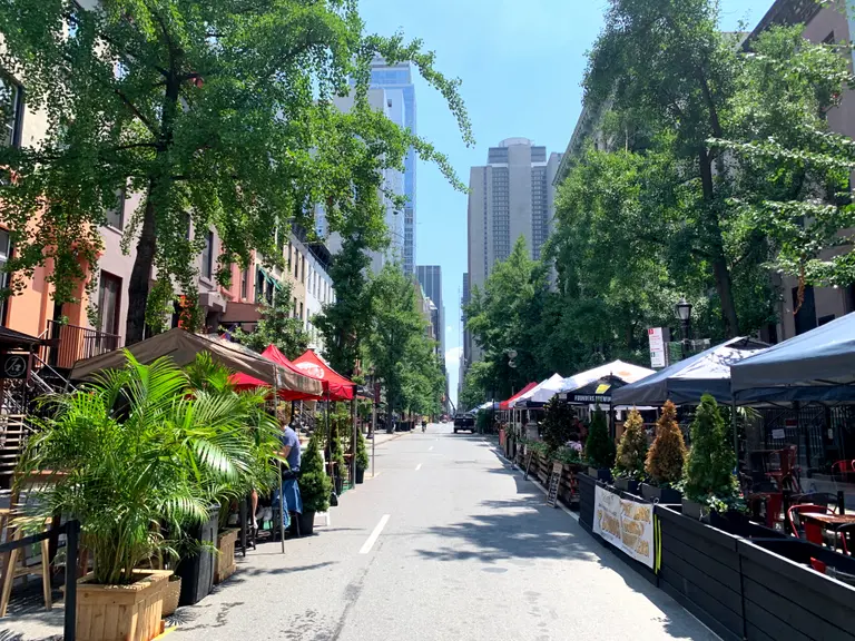 NYC’s latest set of outdoor dining open streets includes 13 blocks on the Upper West Side