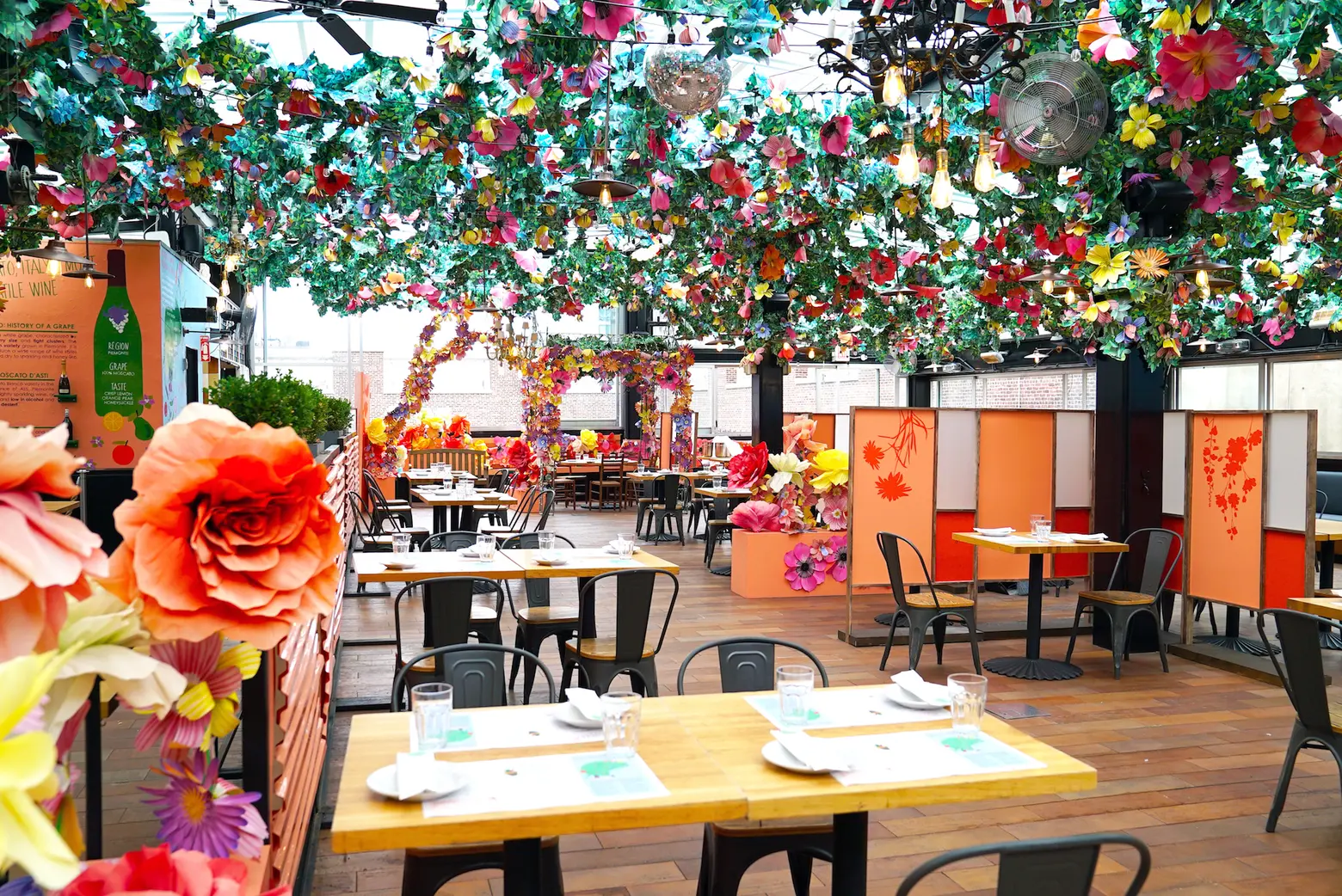 Eataly’s flowery rooftop to reopen with DIY gin drinks and summer dishes