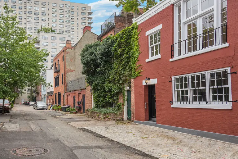 You can rent a rare carriage house on MacDougal Alley for $10K/month