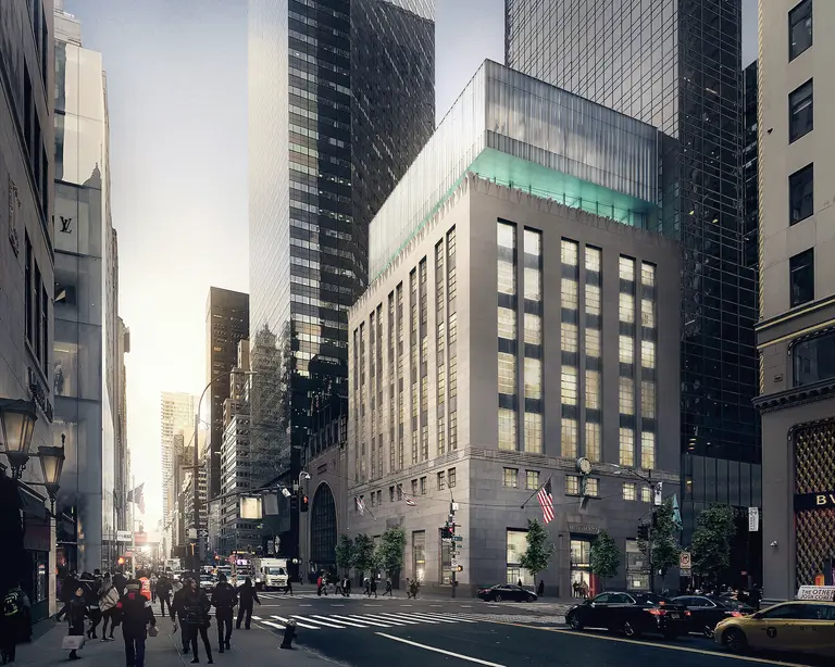 Tiffany & Co. reveals plans for a glass addition to Fifth Avenue flagship