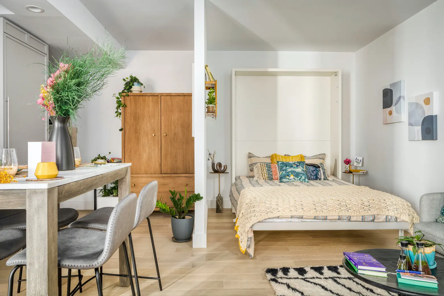 $499K Crown Heights condo got a makeover from a major plant influencer